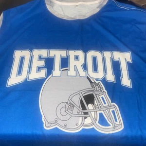 NFL TEAM APPAREL NFL DETROIT LIONS Detroit Lions Helmet Logo Shields Xl... - Picture 1 of 3