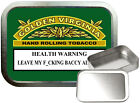 Novelty Golden Virginia  2oz Silver Tobacco Tin, Stash Can , Pill Box