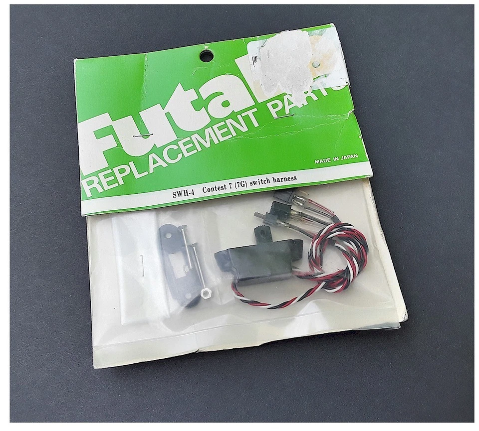 Vintage RC Radio On/Off Switch Harness for Futaba 7G Contest 7 Radio SWH-4 NIB - Image 1 of 1