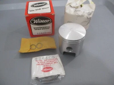 Vintage Wiseco Honda Piston 0.80 Rings & Circlips 1980-1984 CR125R 448P8 Foto 1 de 2