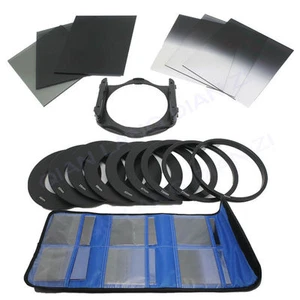 new 6pcs ND2 ND4 ND8 Gradual ND2 4 8 Filter Set + 9pcs Ring Adapter for Cokin P - Picture 1 of 7