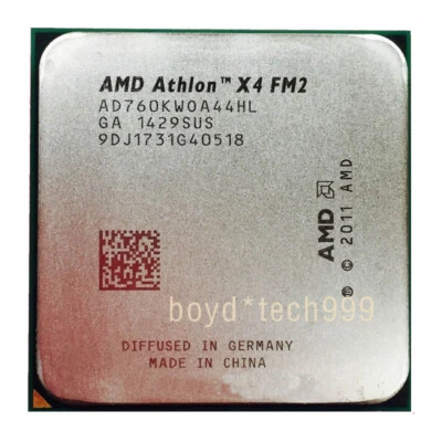 AMD Athlon X4 760K AD760KWOA44HL CPU 3.8GHz 4M Quad-Core Socket FM2 Processors - Image 1 of 4