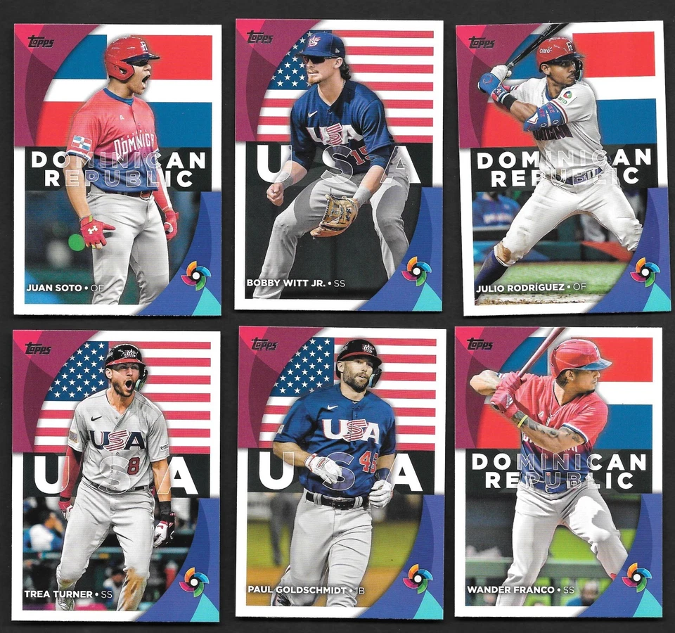 2023 TOPPS Series 2  2023 World Baseball Classic U-Pick your Player - Image 1 of 1