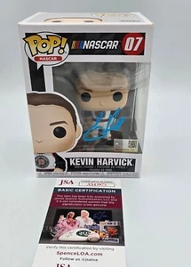 KEVIN HARVICK SIGNIERT FUNKO POP JSA NASCAR JIMMIE JOHN'S STEWART-HAAS RACING  - Bild 1 von 6