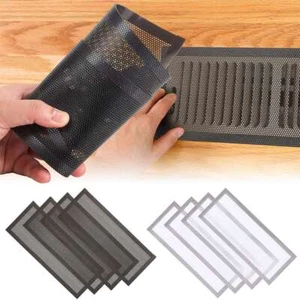 4Pcs Magnetic Vent Cover Magnetic Air Screen Register Trap Rectangle Floor Mesh - Picture 1 of 14