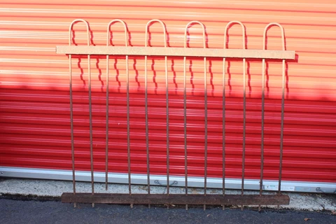 Antique Architectural Wrought Iron Fence #2 Gordon Street Bridge Roselle Park NJ Cover