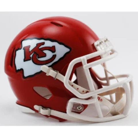 Kansas City Chiefs Mini Speed Football Helmet - NFL Cover