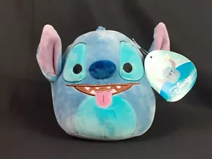 Squishmallow 8” Kellytoy Plush Disney’s Alien Stitch with tongue out NWT - Picture 1 of 2