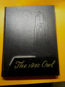 (Pgasteelers1) University of Pittsburgh Yearbook "Owl" 1950 416 Pages 73 yrs old - Picture 1 of 9