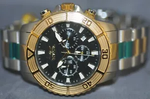 Invicta Men's Pro Diver Chronograph Black Dial Stainless Steel Watch 24003 - Picture 1 of 5