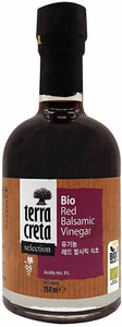 25,20 €/Liter - Terra Creta - Balsamico Essig BIO Rot 250 ml - Bild 1 von 1