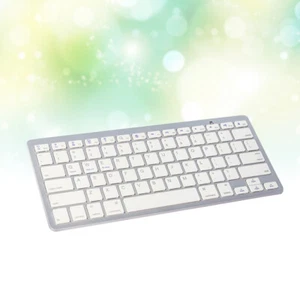 Teclado Ultra Delgado Mini Teclado Inalámbrico Práctico Teclado Compatible para - Imagen 1 de 11