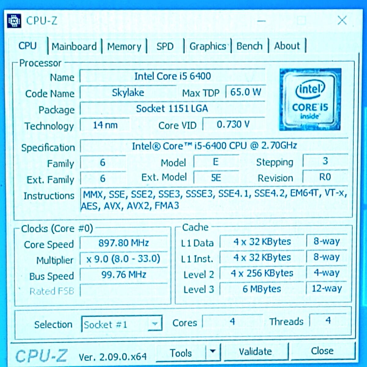 Intel Core i5-6400 6th Gen Computer CPUs/Processors for sale Intel Core i5-6400 6th Gen Computer CPUs/Processors for sale