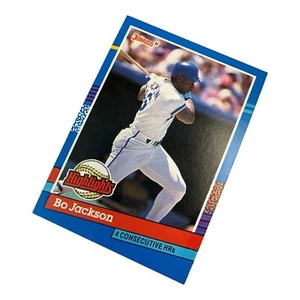 1991 Donruss Baseball # BC 10 Highlights Bo Jackson - Picture 1 of 2