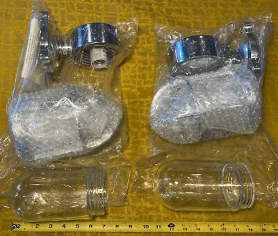 Rejuvenation Tolson Wall Sconce A6501 Indoor Outdoor Chrome Qty 2 Available - Image 1 of 4