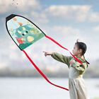 Catapult Elastic Kite Polyester Flying Kite for Outdoor Lawn Yard (Triceratops)