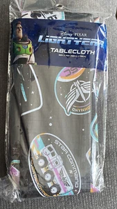 Disney Pixar Lightyear Vinyl Tablecloth Party Table Cover 52" x 70" fun New - Picture 1 of 4
