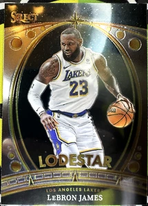 LeBron James - 2023-24 Select - Lodestar #4 Insert - Los Angeles Lakers - Picture 1 of 2