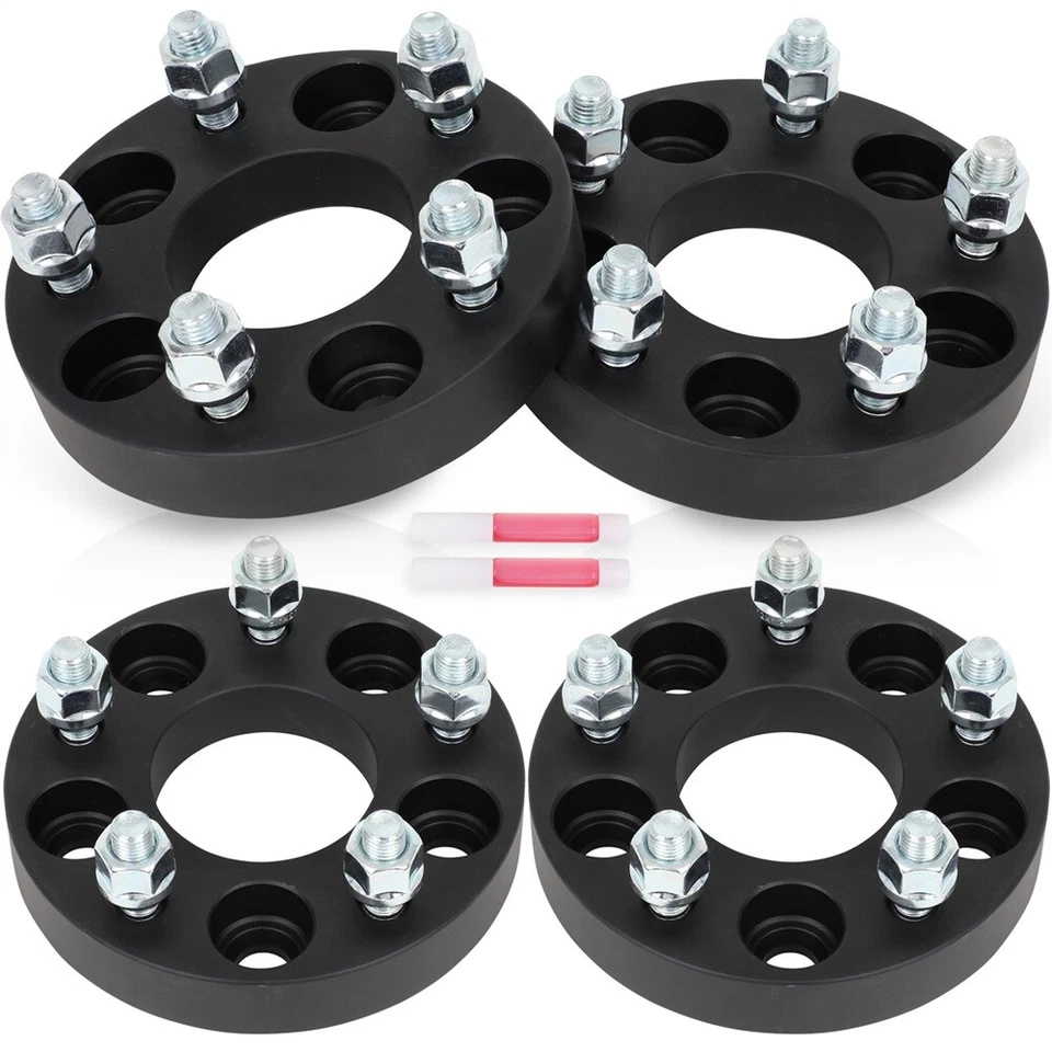 4Pcs 1" 5x110 to 5x114.3 Wheel Adapters 12x1.5 For Pontiac Solstice 2006-2009 Foto 1 de 4