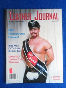 THE LEATHER JOURNAL #71 GAY MAGAZINE  JUNE 1995 - Picture 1 of 3