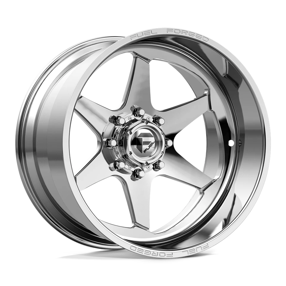 Juego de 4 ruedas FF115 forjadas todo terreno combustible 24X14 8X6,5 PULIDO -73 MM Foto 1 de 1