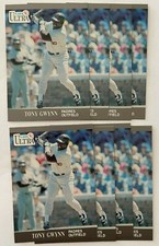 1991 Fleer Ultra Baseball #303 Tony Gwynn lot of 8 cards. San Diego Padres