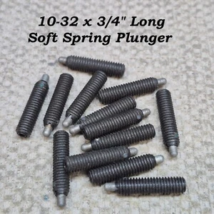 10-32 x 3/4” Long Socket Head Spring Plunger (soft} 13 qty - Picture 1 of 1