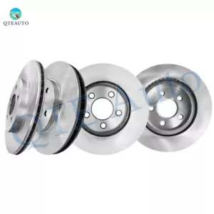 Set of 4 Front 293mm-Rear 300mm Brake Disc Rotors For 2005-2010 Ford Mustang - Picture 1 of 9