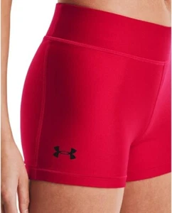 XS Under Armour Para Mujer Compresión Mediano Pantalones Cortos TP/ECH (ROJO) Nuevos - Imagen 1 de 6