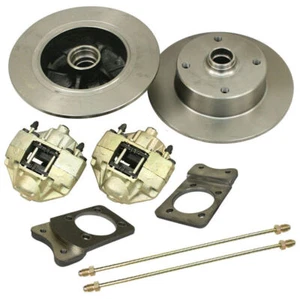 Empi 22-2855 Vw Super Beetle Front Disc Brake Kit, 4 Lug Vw Pattern - Picture 1 of 5