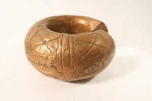Antiguo neumático pesado Djerma Niger XXXL EM85 Old rare big bracelet 3 kg afrozip - Imagen 1 de 9