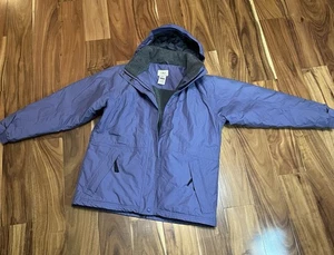L.L. Bean Hideaway Hood Coat Women’s Petite Med Full Zipper Polartec Thinsulate - Bild 1 von 7