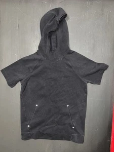 Old Navy Active Dynamic Fleece Youth XL 16-18 4-Way Stretch Charcoal Grey Hoodie - Picture 1 of 7