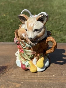 Fitz & Floyd Enchanted Holiday - Fox -Rabbit - Birds-fruit Sugar - Picture 1 of 11
