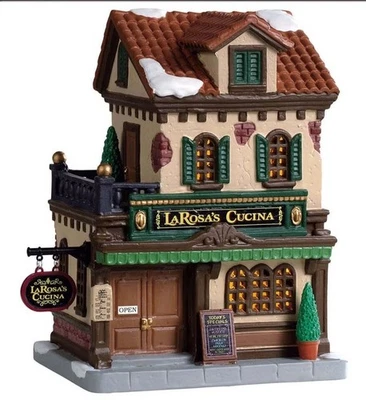 Lemax Larosas Cucina Holiday Village Освещенное Здание - Набор для Поезда - Светодиодный - Изображение 1 из 4