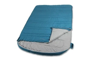 Double Sleeping Bag with Hood - 3 Season - Outdoor Revolution Sunstar 400 DL - Picture 1 of 4