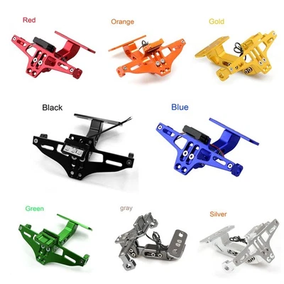 Rear Mount License Plate Bracket Fit For Kawasaki Z H2 Z650 Z750 Z800 Z900 Z1000 - Imagem 1 de 4
