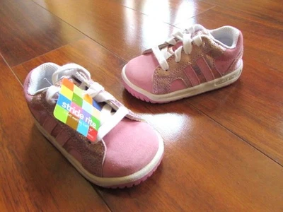 STRIDE RITE  ~New! NWT Toddler's 6 ~ METALLIC PINK! Walking Trainer Sneakers - Image 1 of 4