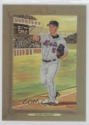2007 Topps Turkey Red Chrome Refractor /999 David Wright #70 - Image 1 of 2