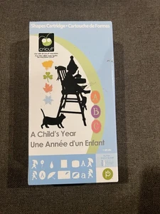 Cricut A CHILD'S YEAR Shapes Cartridge - Picture 1 of 4
