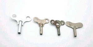 4 llaves de cuerda de reloj vintage para Howard Miller y otros - Imagen 1 de 6