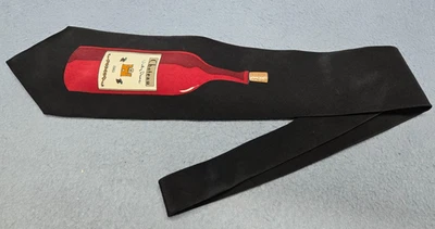 Corbata vintage Vicky Davis para hombre 100 % seda impresión de vino fino corcho 3D hecha en EE. UU. NUEVA CON ETIQUETAS Foto 1 de 4