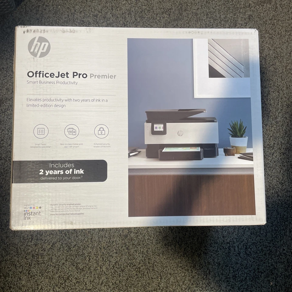 HP OfficeJet Pro Premier 512MB All-in-One Printer​ (1KR54A#B1H) New Sealed - Image 1 of 4