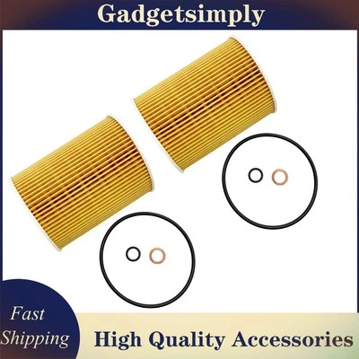 2x Kit de filtro de aceite para McLaren MP4-12C 650S 625C 570S P1 11F0107CP 1211F0107CP Foto 1 de 4