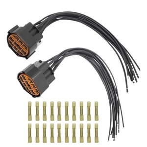 10 Pin Scheinwerfer Stecker Kabelbaum Zopf Stecker Kompatibel mit Hyunda... - Bild 1 von 5