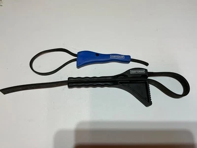 CRAFTSMAN 2 piece large & small Multi-Use STRAP WRENCH set 45531 45532 Canada - Image 1 of 4