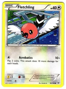 FLETCHLING 82/108 - NM - ROARING SKIES COMMON ENGLISH POKEMON CARD - Bild 1 von 2