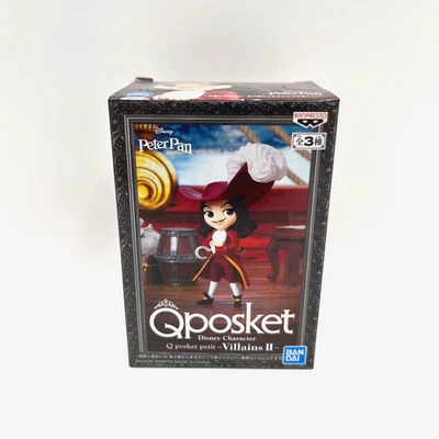 Qposket petit Disney Characters Villains Captain Hook Peter Pan Japan - Image 1 of 4