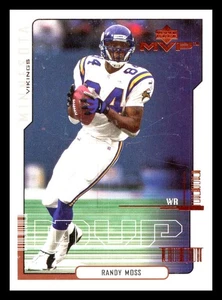 Randy Moss 2000 Upper Deck MVP #93 Minnesota Vikings Football Card - Picture 1 of 2