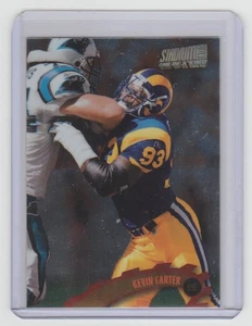 KEVIN CARTER Rams 1997 Topps Stadium Club ONE OF A KIND #187 SP Parallel RARE - Picture 1 of 2